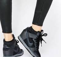 basket compensée femme nike