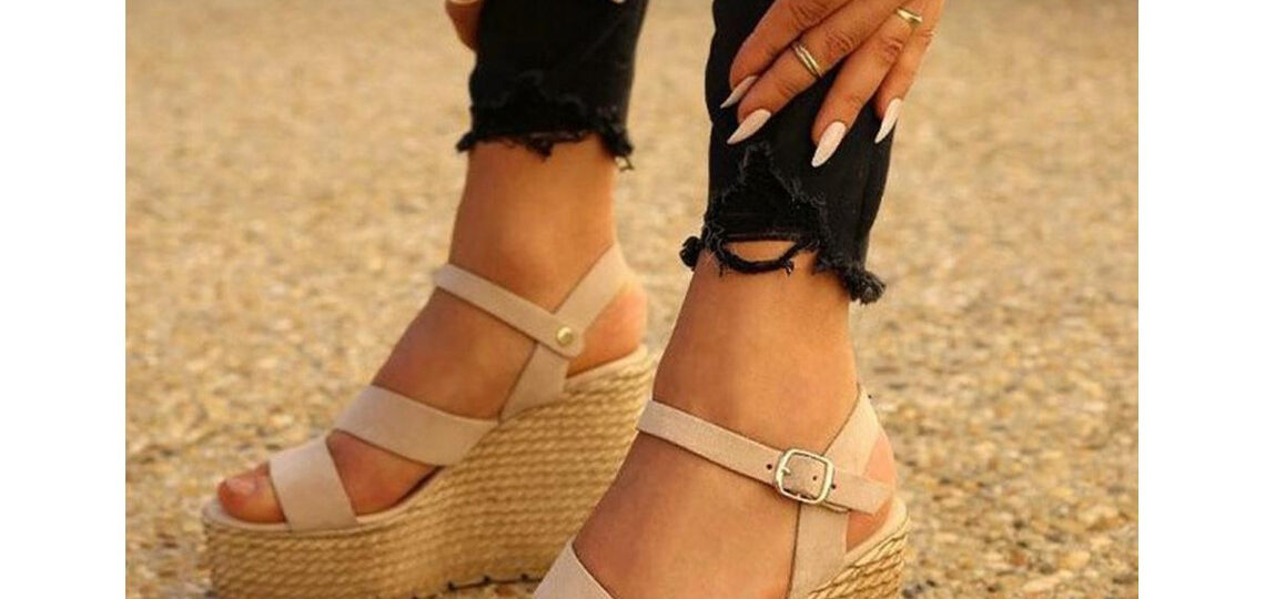 chaussures compensées femme