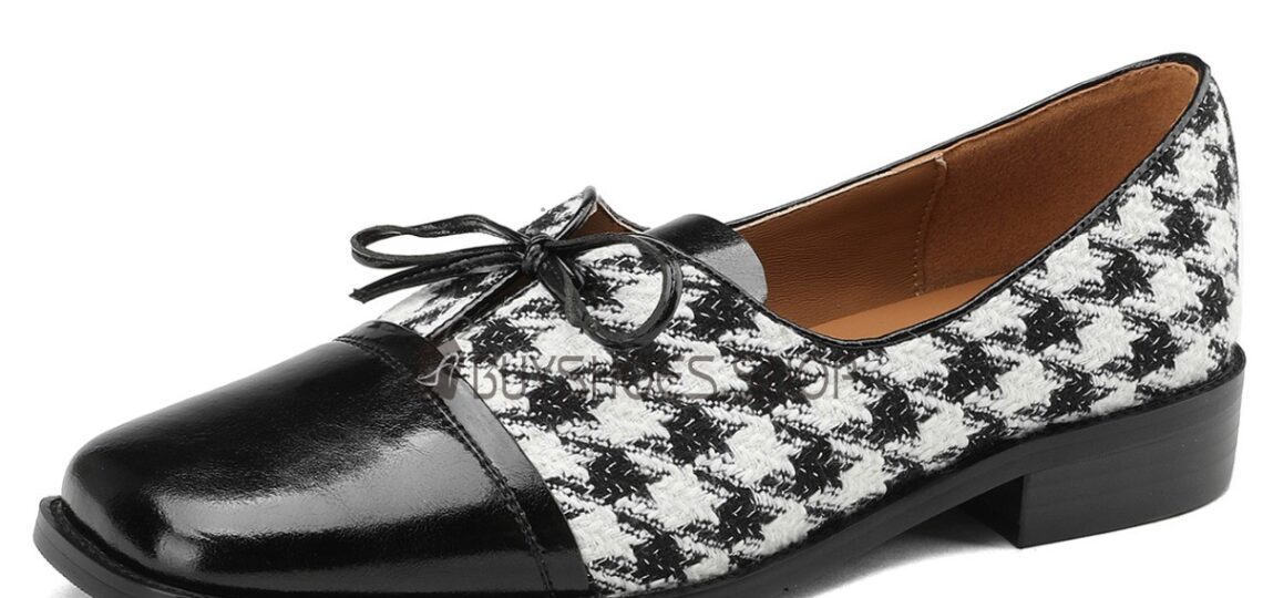 chaussures cuir femme