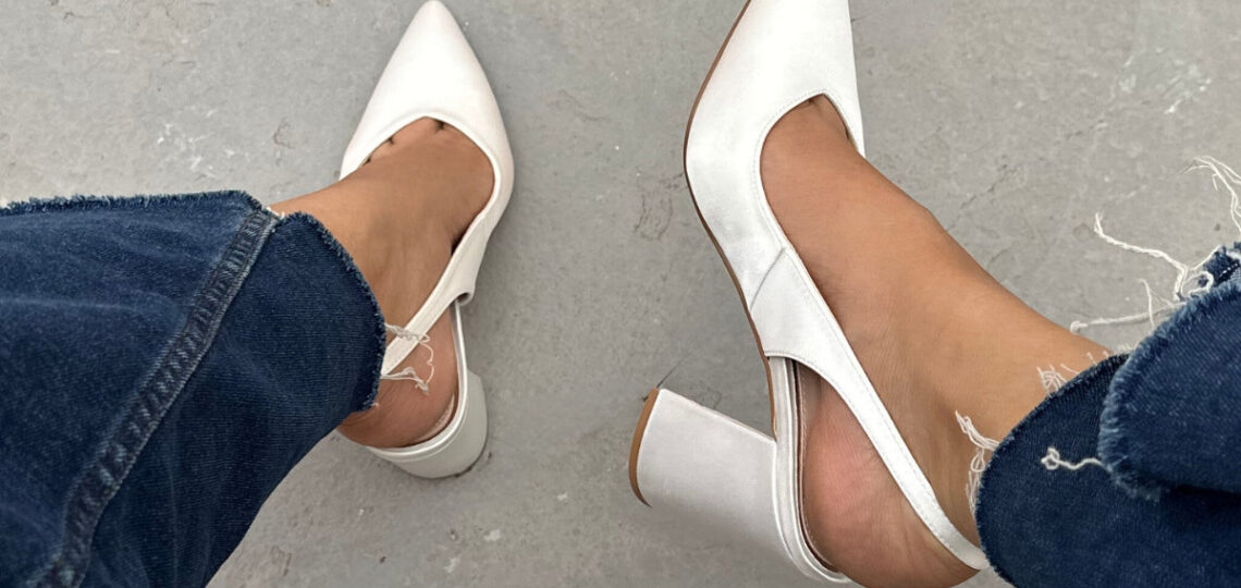 chaussure talon carré