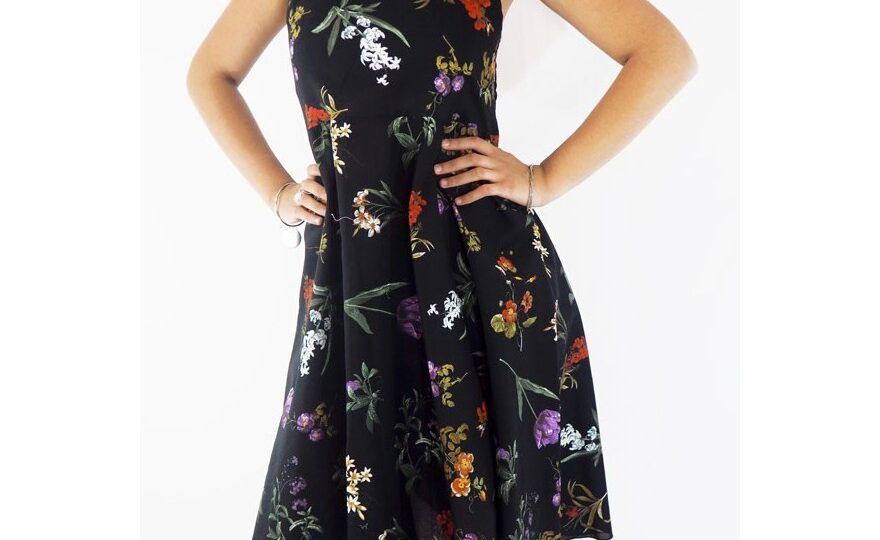 robe noire femme