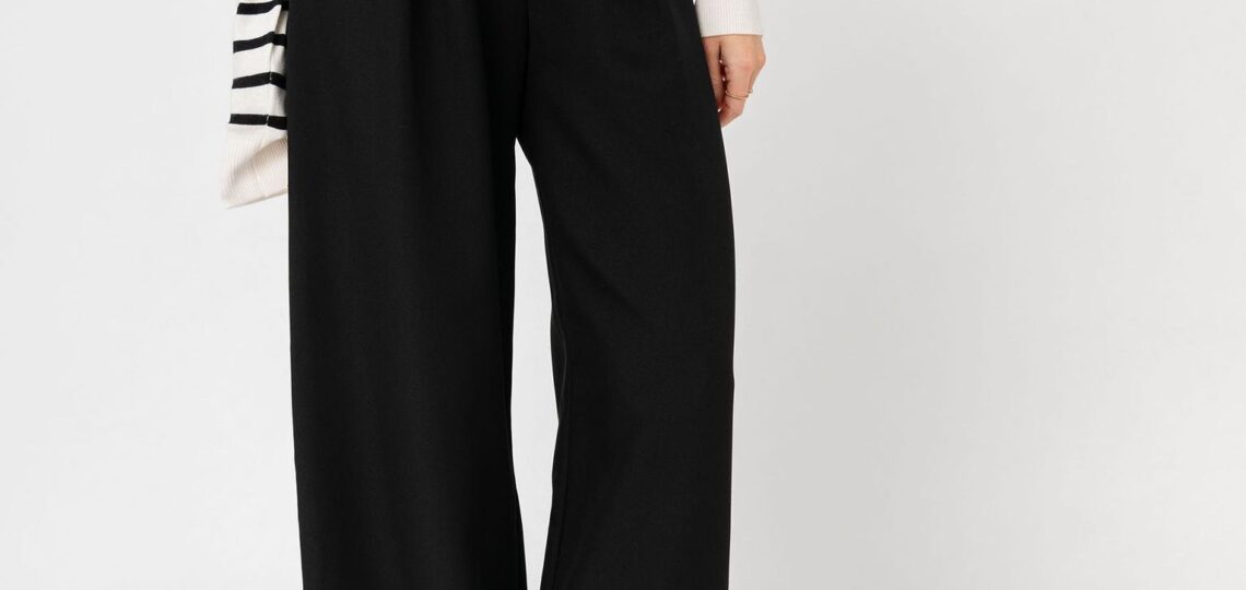 pantalon femme taille haute