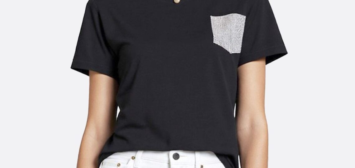 tee shirt noir femme