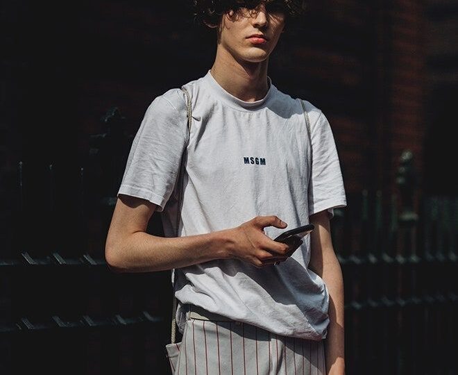 t shirt stylé homme