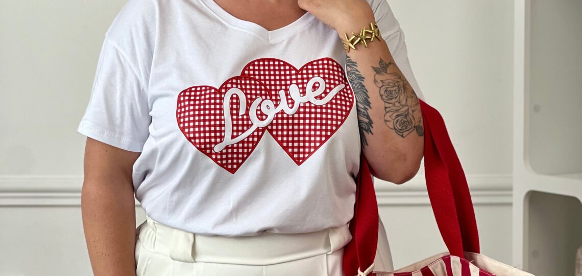 t shirt blanc femme