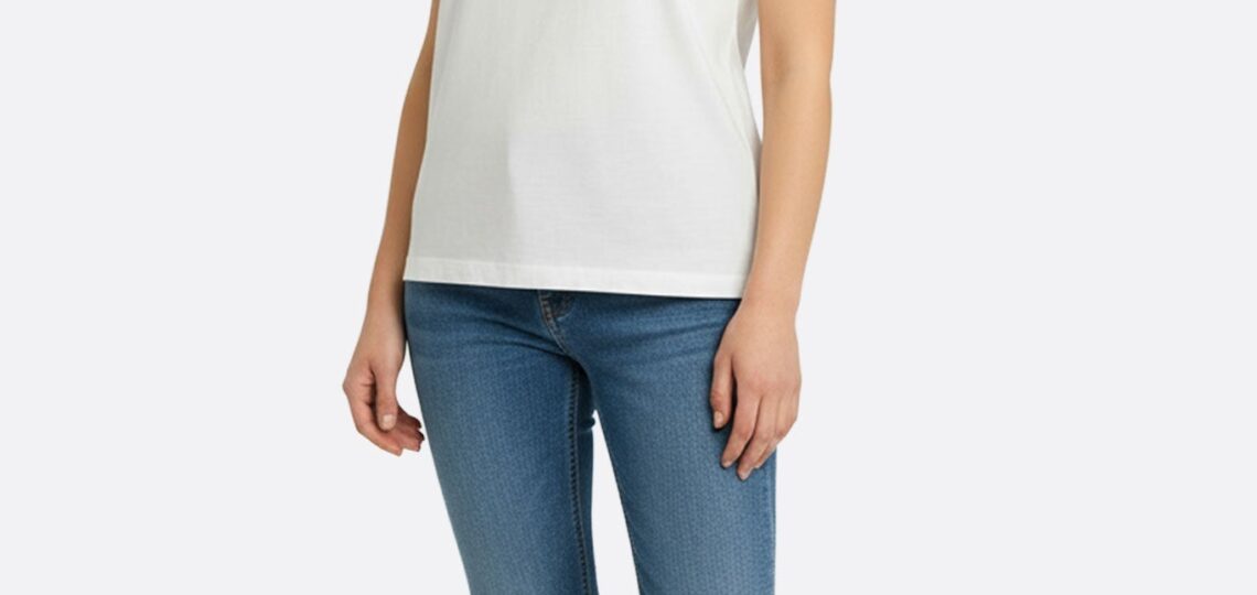 tee shirt blanc femme chic